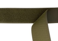 Páska na suchý zips 50mm, sada vojenskej zelenej Alfatex