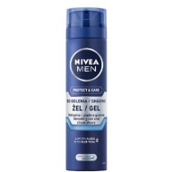 NIVEA MEN Gél na holenie Protect&care, 200 ml