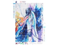 Diamantový vyšívaný mozaikový obrázok s koníkom 40x30cm