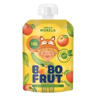 BOBO FRUT jablková marhuľová pena v tube 150g