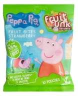 FRUIT FUNK PEPPA PIG ZDRAVÉ OVOCNÉ PRECHÚDKY 98% OVOCNÝ MULTIBAG 10x10g