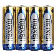 Alkalická batéria AA LR6 1,5 V Finger Maxell Alkaline – 4 kusy BLISTER