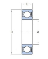 Guličkové ložisko MR93 ZZ 3x9x4 mm