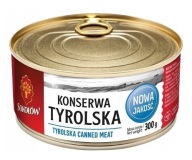 TYROLSKA survival mäsová konzerva, 300g konzerva