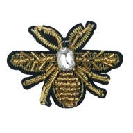 Korálky Patch Fly Motýlik Insect Rhinestones