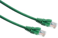 Ethernet LAN UTP patch kábel, cat.6, 1 m, zelený, LAN1.0 GN CABLE