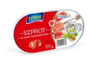 Lososový šprot v paradajkovej omáčke 0,175 kg