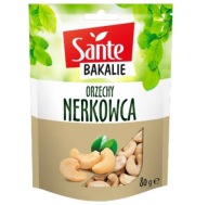 Sante Bakalia Kešu oriešky 80g Omega kyseliny