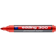 EDDING 300 PERO - 1,5-3MM - ČERVENÉ