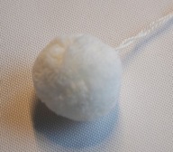 MG Pompon 4,5 cm Lopta 100% Akryl BIELA