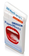 Mouth PaperMints sprej na osvieženie dychu 12 ml