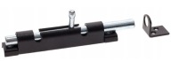 Oceľová západka Bolt Lock BLACK 100x16mm