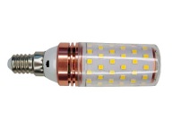 LED žiarovka E14 16WAT úzka sviečka silná TEPL