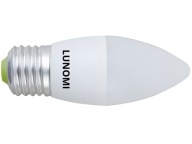 LED žiarovka na sviečku, neutrálna E27, 4W, C37