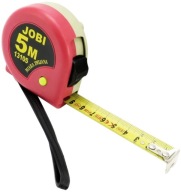 Rolovacia páska meria 5m x 19mm Jobi