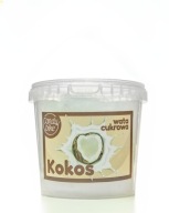 Cukrová vata vo vedierku, príchuť KOKOS, s ŠORTKAMI 1L