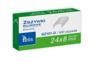 OCEĽOVÉ KANCELÁRSKE ŠTÍTKY 24x8mm 500 kusov TETIS
