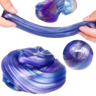 SLIME SENSORY MASS RAINBOW GALAXY krištáľová guľa GEL 1 ks.