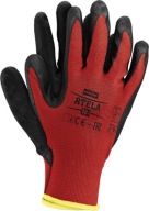 Latexové pracovné rukavice REIS RTELA CB, veľkosť 10