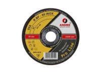 PRO-LINE INOX REZNÝ KOTÚČ 125x3x22,2mm ANDRE T.41