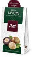 Lieskové oriešky vo vrecúšku Premium tmavá čokoláda Doti 100 g