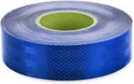 REFLEXNÁ PÁSKA SAMOLEPIACA FÓLIA MODRÁ PRIZMATICKÁ NÁLEPKA 5CM