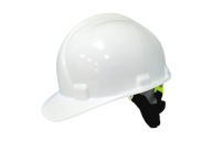 OCHRANNÁ PRILBA KONŠTRUKČNÁ PRACOVNÁ PRILBA BIELA ​​HDPE 53-62 CM