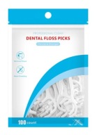 Špáradlá s dentálnou niťou 100 ks DENTAL