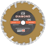 DIAMANTOVÝ DISK 230 x 22,2 VÝKON HĹBKÉHO REZANIA