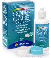 MENICON SOLO CARE AQUA LENS LIQUID 90 ml + kapacita