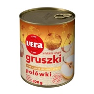 Hrušky v sirupe Vera 820 g
