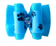 Exkluzívny luk s labkami KEN024 Shih Tzu elastický pás