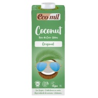 ECOMIL Kokosový nápoj sladený agávovým sirupom (1l