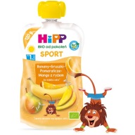 HiPP BIO Sport Banánovo-hruškovo-pomarovo-mangová ryžová pena 120g