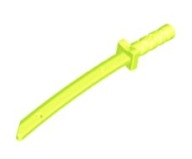 LEGO ZBRAŇ - ŽLTÝ ZELENÝ MEČ KATANA Č