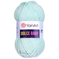 YarnArt DOLCE BABY plyšová priadza 50g MINT 753