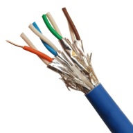 Krútený pár LAN kábel Telegartner CAT7 SFTP - 1m