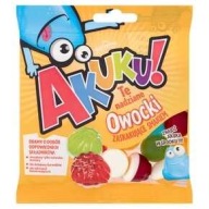 AKUKU ŽELÉ PLNENÉ OVOCIAM 90G