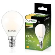 LED žiarovka E14 GUĽA 7W = 60W 3000K Teplá biela FILAMENT MLIKY DEKORATÍVNA