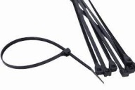 Sťahovacie pásky Čierne sťahovacie pásky 300 x 3,7 mm 100 ks