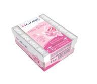 Vatové tyčinky Cleanic Rose Beauty 200 ks.