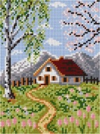 Plátno 15x20 Ariadna 2000 na krížikový steh - S POTLAČOU