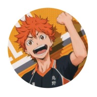 Anime odznak Haikyuu Hinata 58 mm