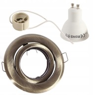 SET GU10 LED žiarovka komplet 1W DRŽANIE LAMPY