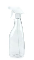 PET fľaša s rozprašovacím rozprašovačom, odolná voči chemikáliám, 500 ml