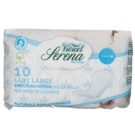 Inkontinenčné vložky Bavlnené absorbčné 10 ks