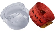 Nezmazateľné krajčírske centimetre v krabičkách