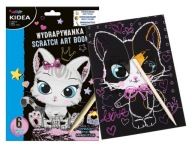 CATS MAČIATKA Škrabacia doska so stylusom 5538
