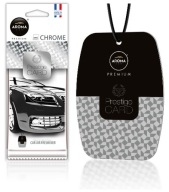 Prívesok do auta AROMA PRESTIGE CARD CHROME