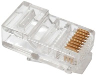 RJ45 zástrčka 8P8C UTP kábel 10 ks